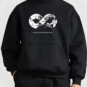 10 Kasıma Özel Üç İplik Kapüşonlu Baskılı SweatShirt