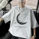 تي شيرت رجالي جرافيك شبابي إيمو جرافيك إيمو فينتاج قوطي كاجوال كاجوال بأكمام قصيرة