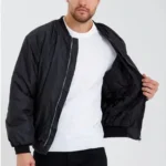 Unisex Bomber Mont – Su İtici Kumaş, Kapitone Astarlı, Fermuarlı ve Günlük Kullanıma Uygun Ceket