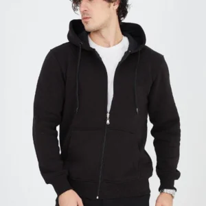 كارديجان بقلنسوة سحاب سادة للرجال