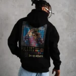 Erkek Patel Six Baskılı Kapüşonlu Sweat