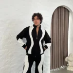 Erkek Premium Parçalı Eşofman Takım - Dik Yaka Fermuarlı Sweatshirt,