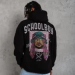 Erkek SCHOOL BOY Baskılı Kapüşonlu Sweat