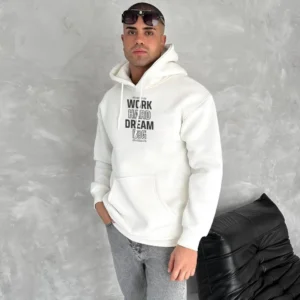 Kışlık Üç İplik Kapüşonlu SweatShirt