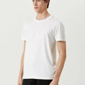 Unisex Basic Bisiklet Yaka Regular T-Shirt
