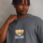 تي شيرت مطبوع للجنسين مطبوع للجنسين - مدخن