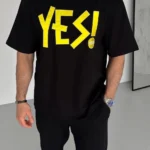 Unisex Nakış İşlemeli T-Shirt