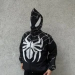 Unisex Uzun Kollu Kapşonlu Rüzgarlik