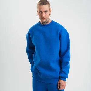 Uzun Kol Bisiklet Yaka Basic SweatShirt