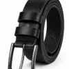 Erkek Hakiki Deri 4 Cm Klasik Kemer Metal Tokalı Günlük Ve Klasik Kullanım