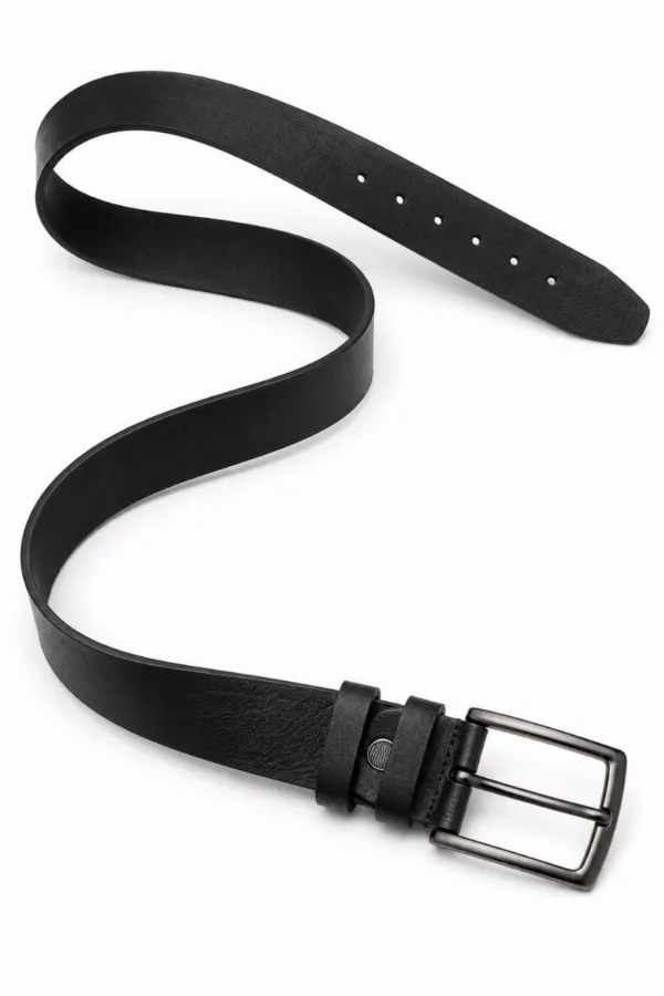 Erkek Hakiki Deri 4 Cm Klasik Kemer Metal Tokalı Günlük Ve Klasik Kullanım